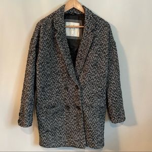 🌟 Abercrombie & Fitch | Herringbone Coat